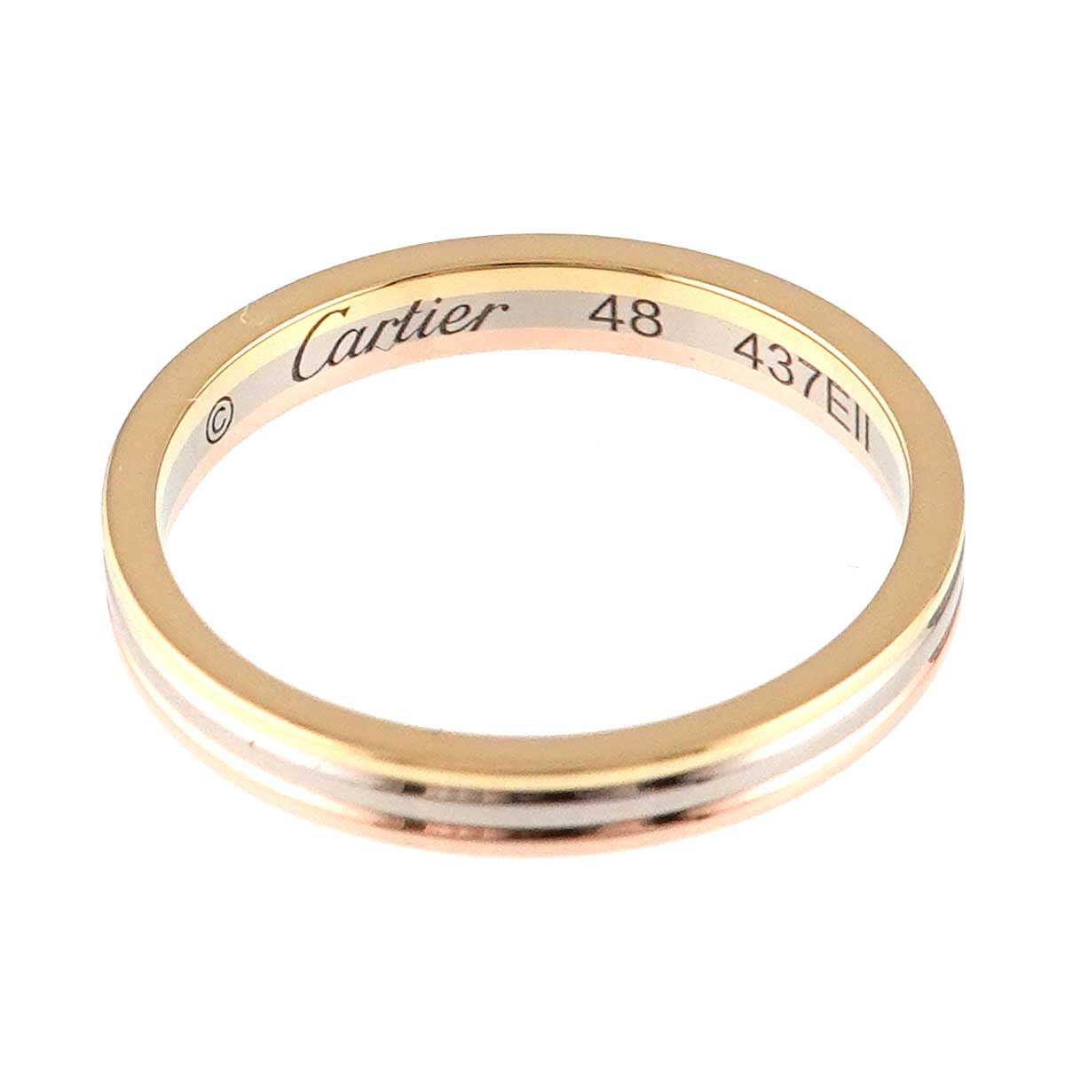 Vendome Ring 18K YG WG PG 750 size48 4.5(US)