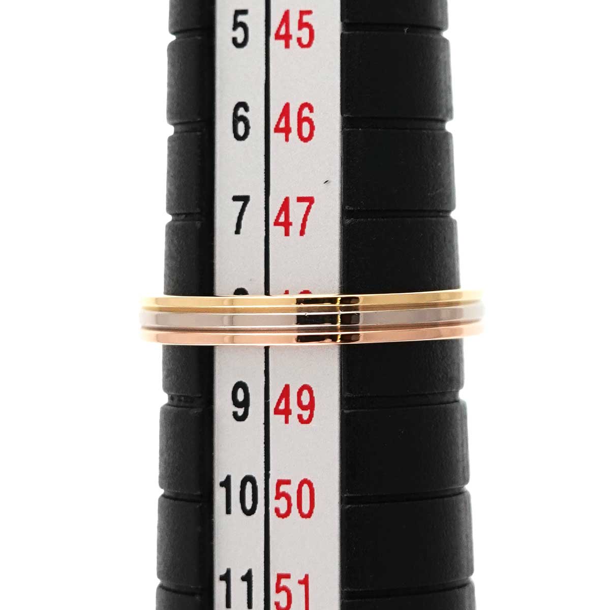 Vendome Ring 18K YG WG PG 750 size48 4.5(US)
