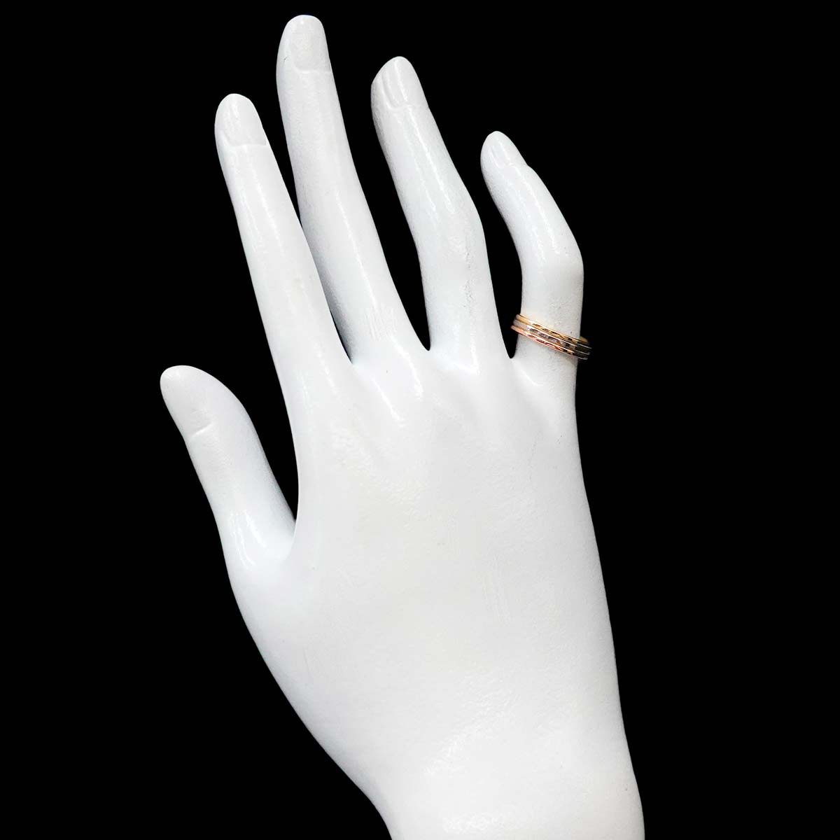 Vendome Ring 18K YG WG PG 750 size48 4.5(US)