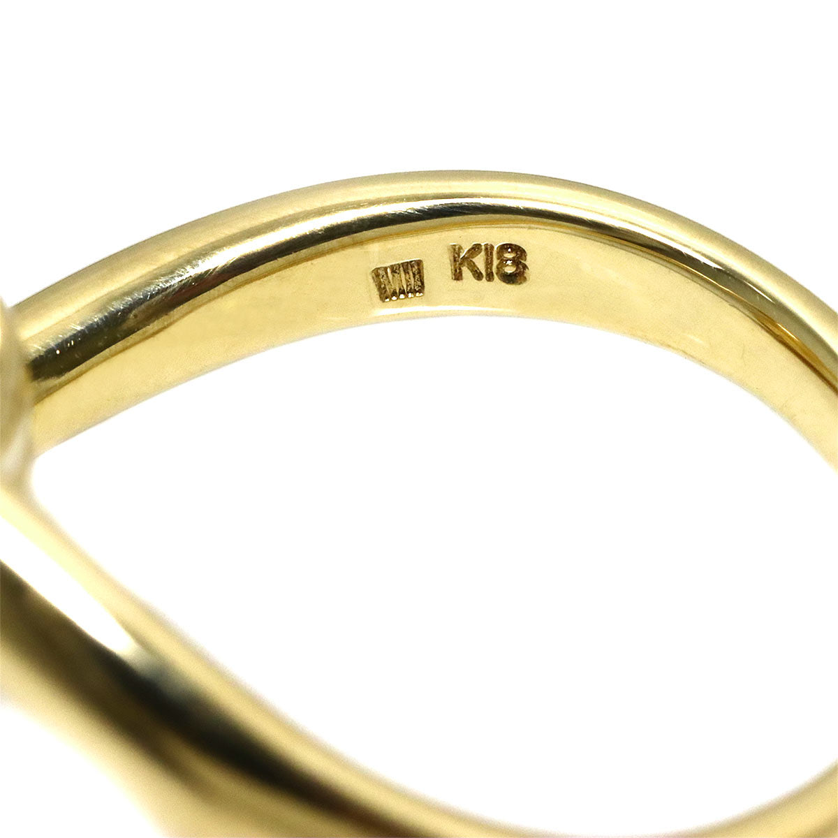 Akoya Pearl 7.1mm Ring 18K YG 750 Size4-4.5(US)