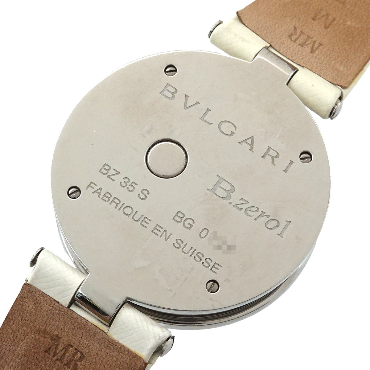 B-zero1 Double Heart BZ35S Diamond White Shell Dial Quartz