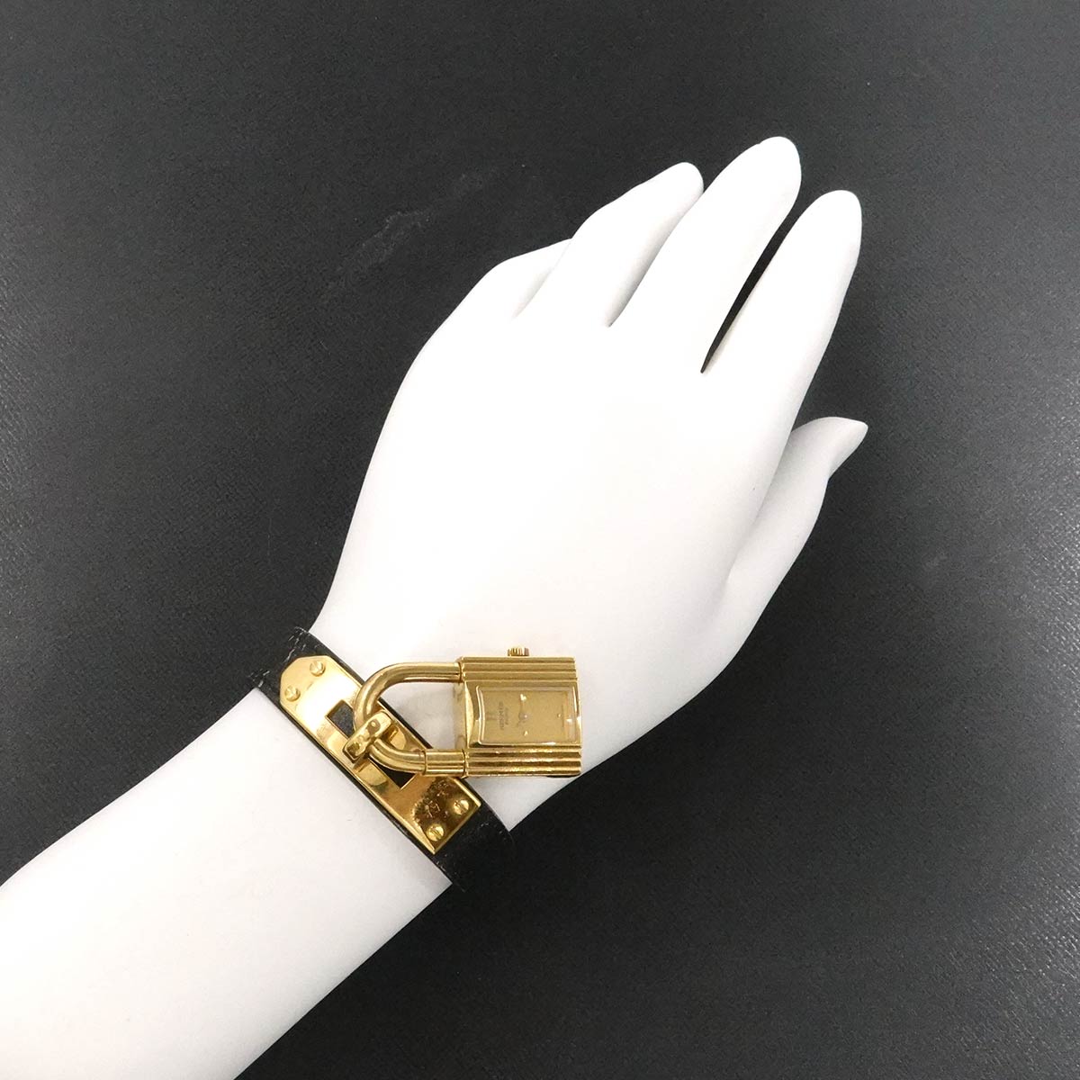 Kelly Watches Quartz Gold Dial Vintage Cadena Ladies Watch