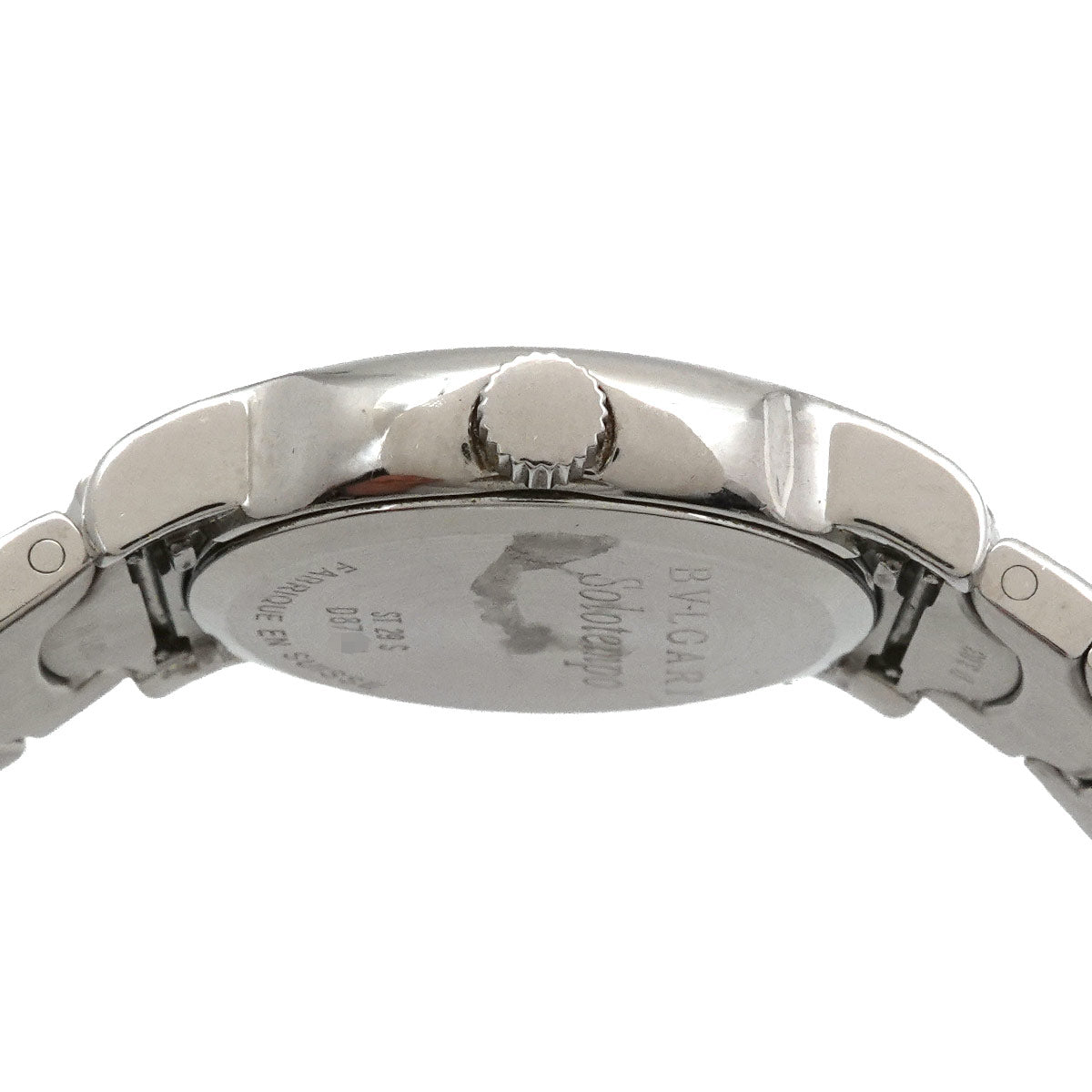 Solo tempo ST29S Date Quartz 10P Diamond Silver Dial Ladies