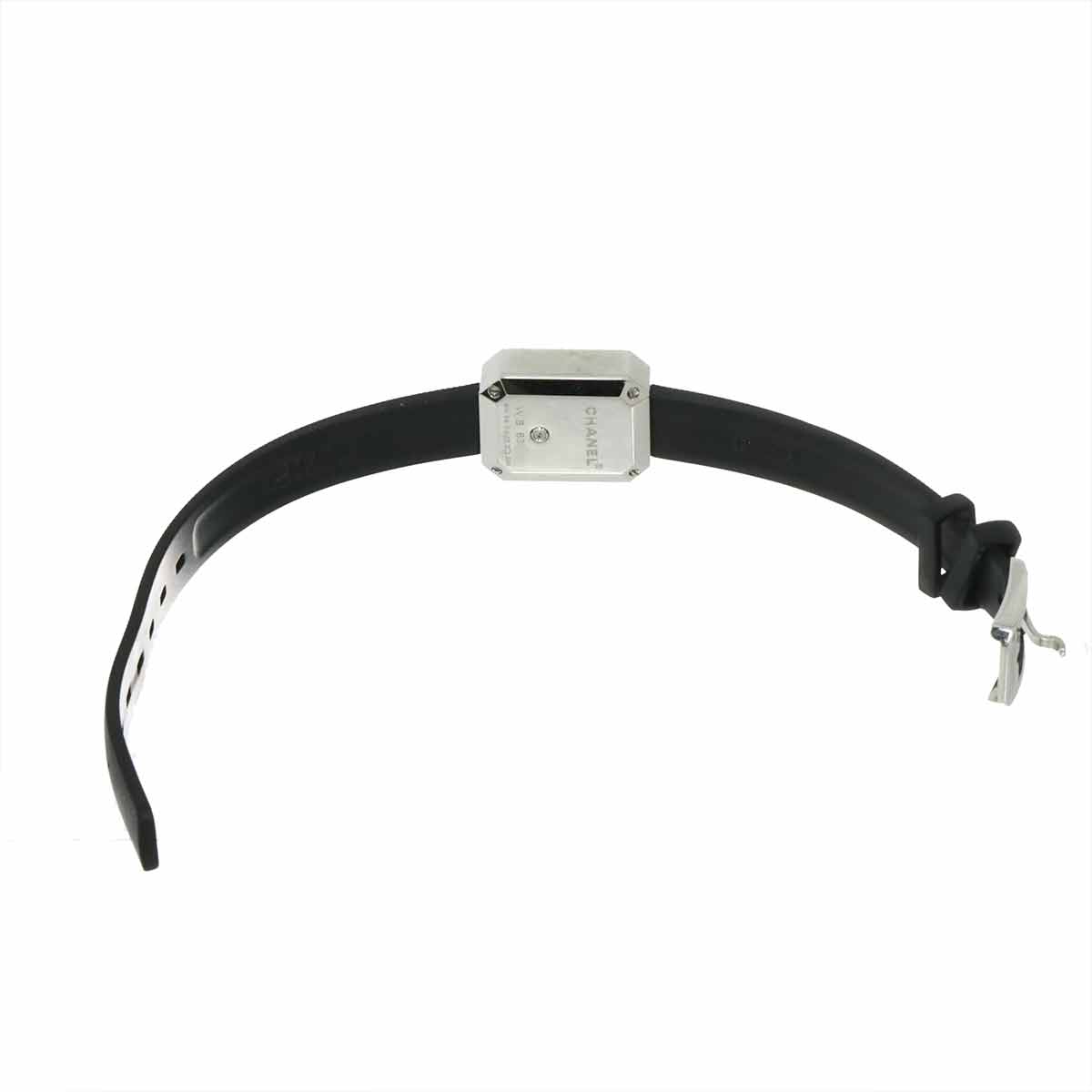 Premiere H2434 Bezel Diamond 4P Rubber Belt Black Dial Ladies