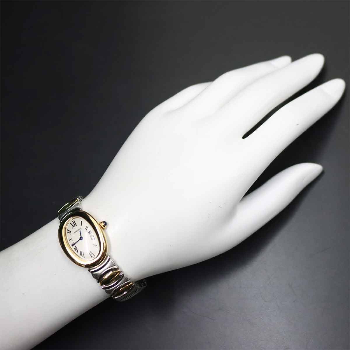 Baignoire belle Epoque W40002F2 750 YG Quartz Cream Dial