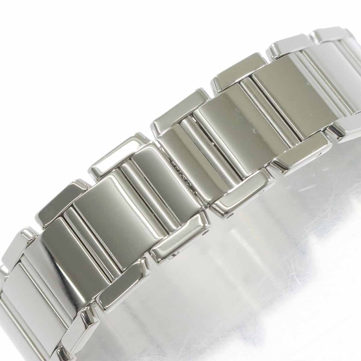 Tank Francaise SM WE1002S3 Diamond 750 WG Cream Dial Ladies
