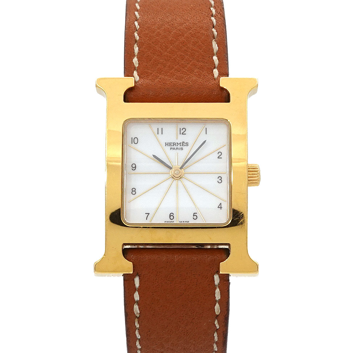 H Watch HH1 201 Quartz White Dial Ladies Watch