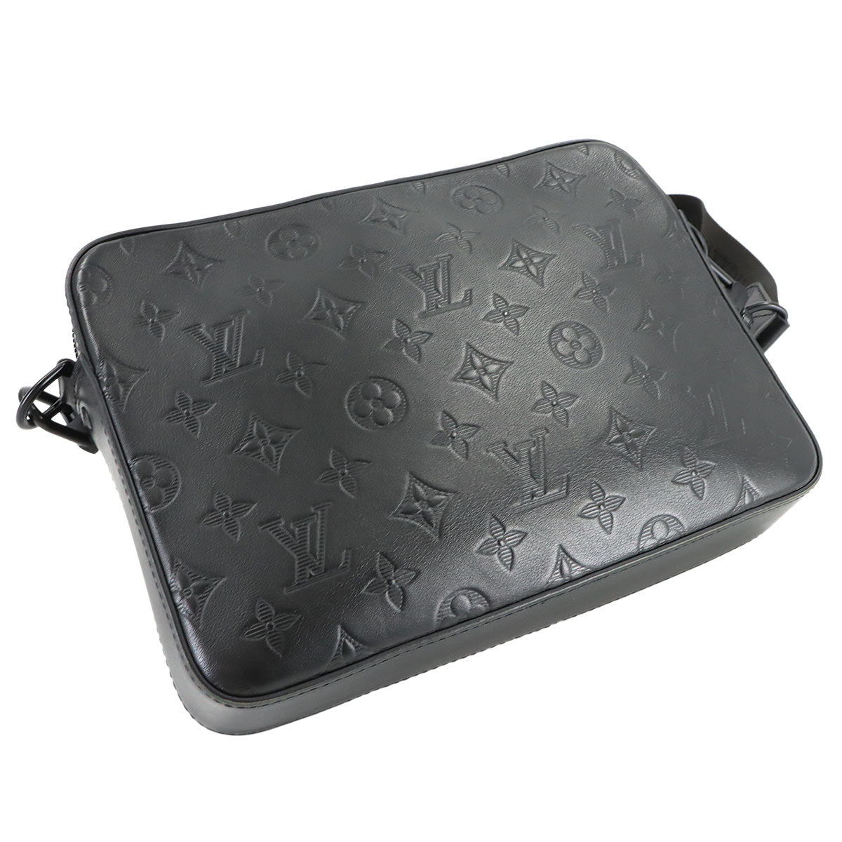 Monogram Shadow Duo Messenger Shoulder Bag Leather M69827
