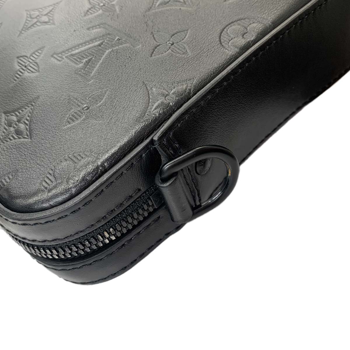 Monogram Shadow Duo Messenger Shoulder Bag Leather M69827