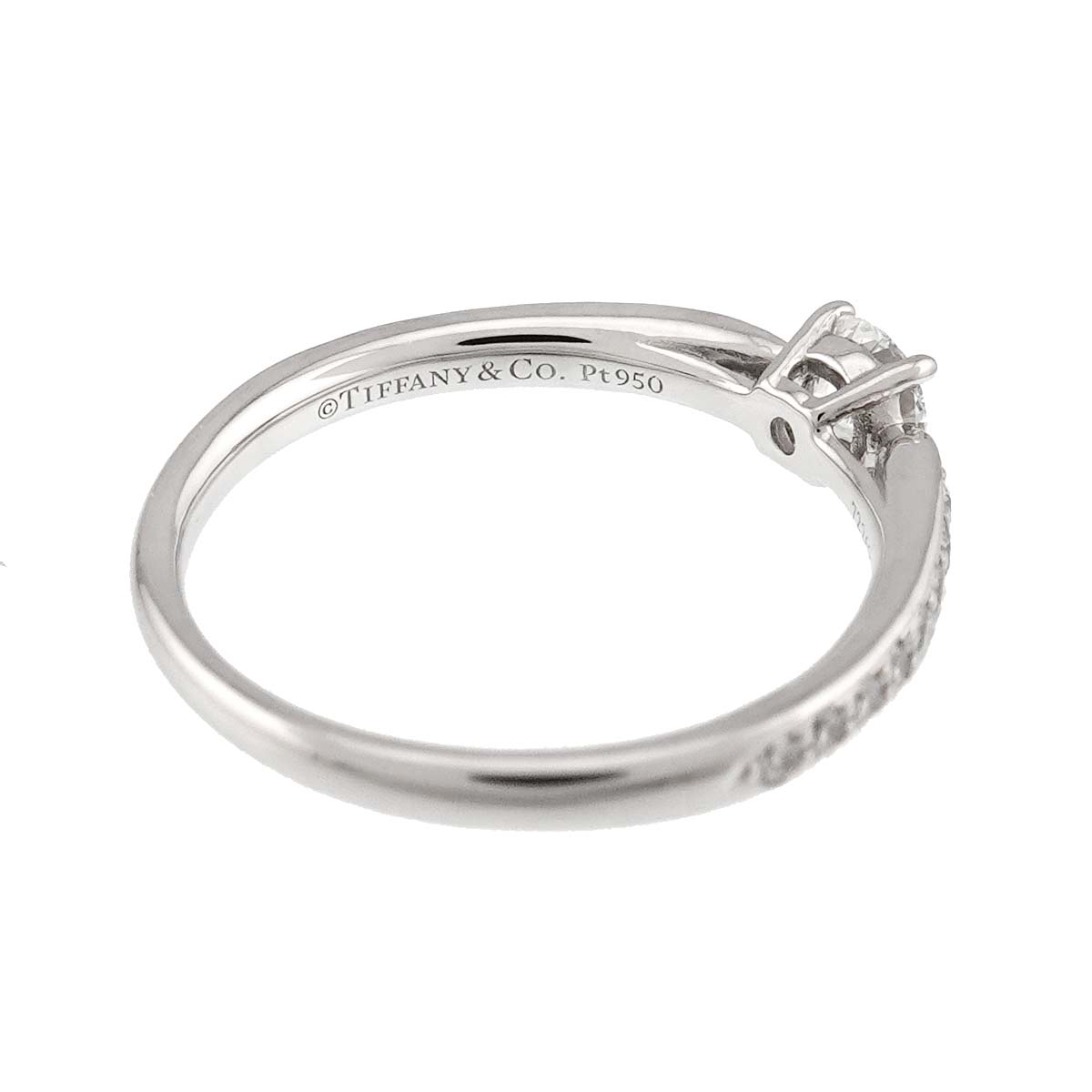Harmony Diamond 0.31ct Ring Pt Size5.5-5.75(US)