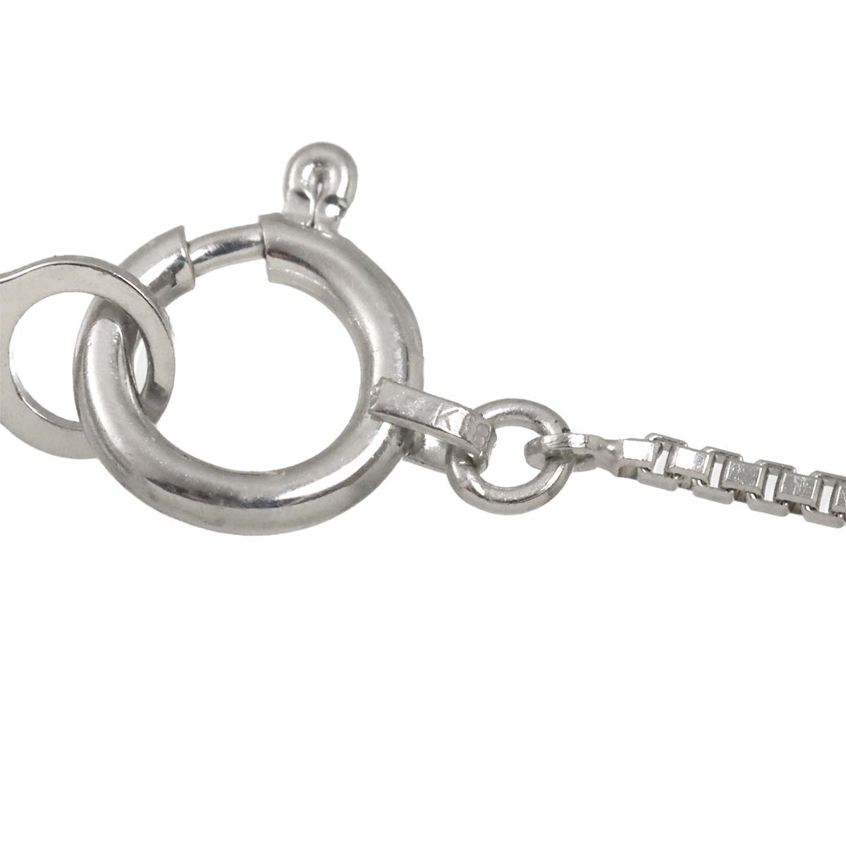 Trilogy Diamond 0.55ct Necklace 18K WG 750