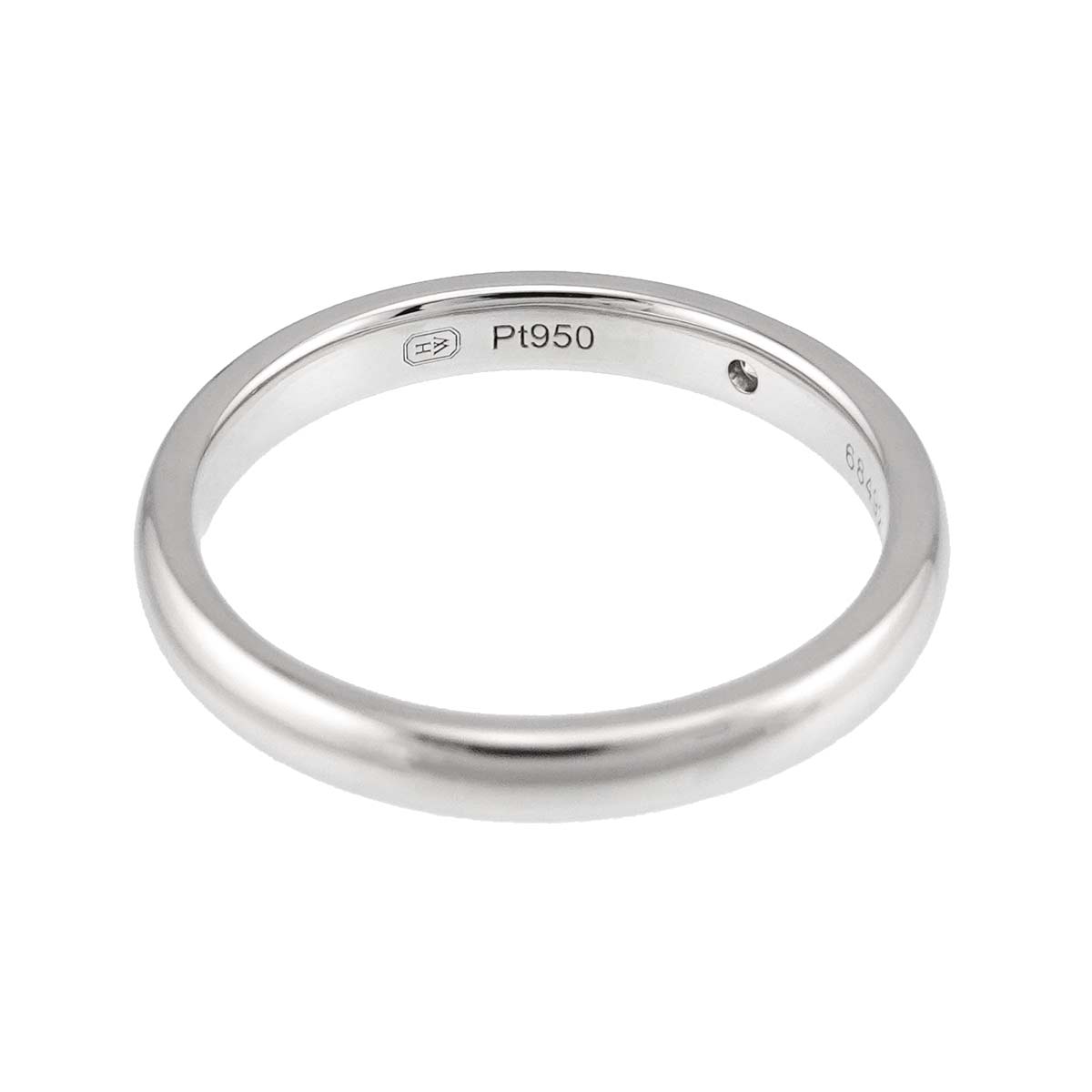 Diamond Ring Pt Platinum size6(US)