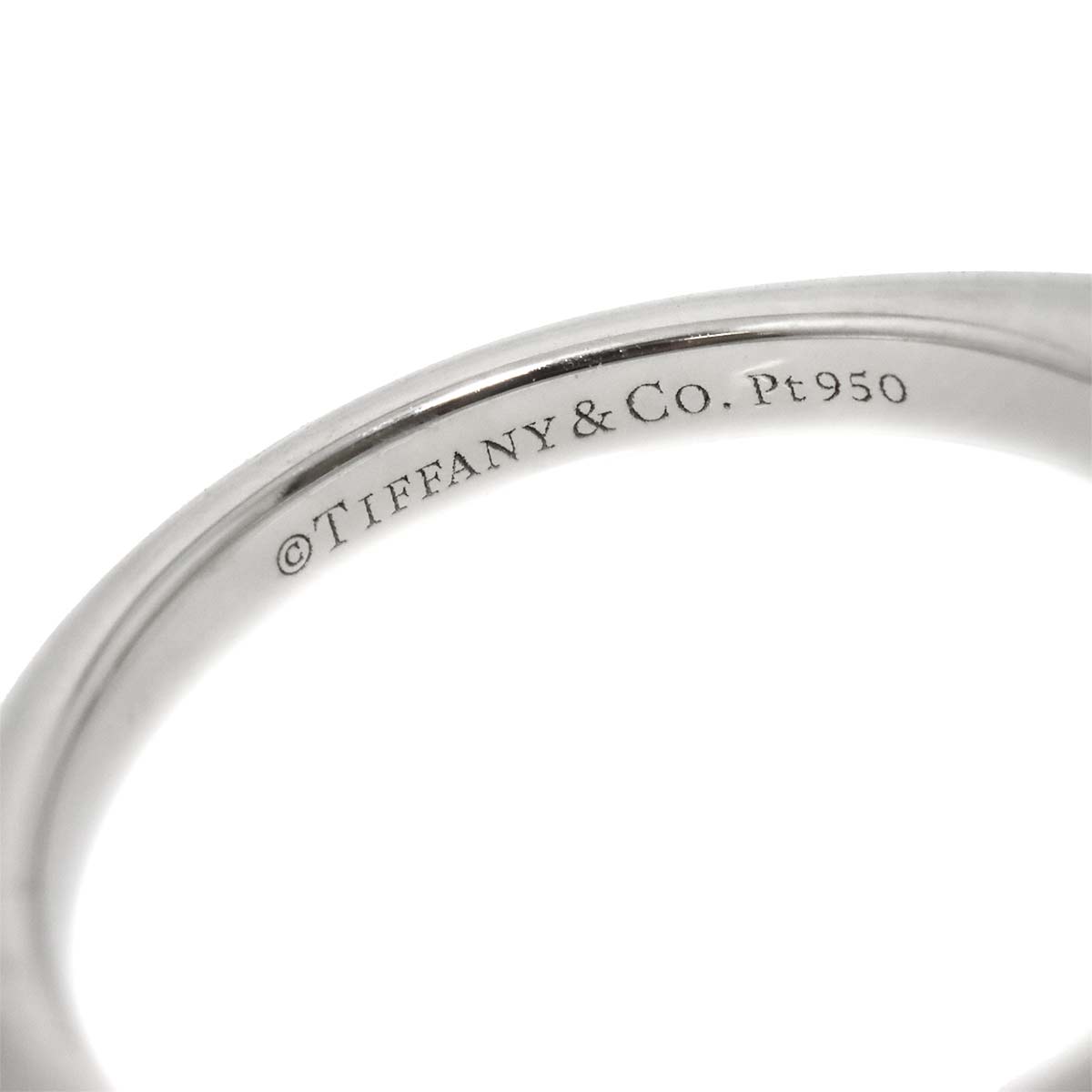 Diamond 0.27ct F/VVS2/3EX Ring Pt Platinum Size6(US)