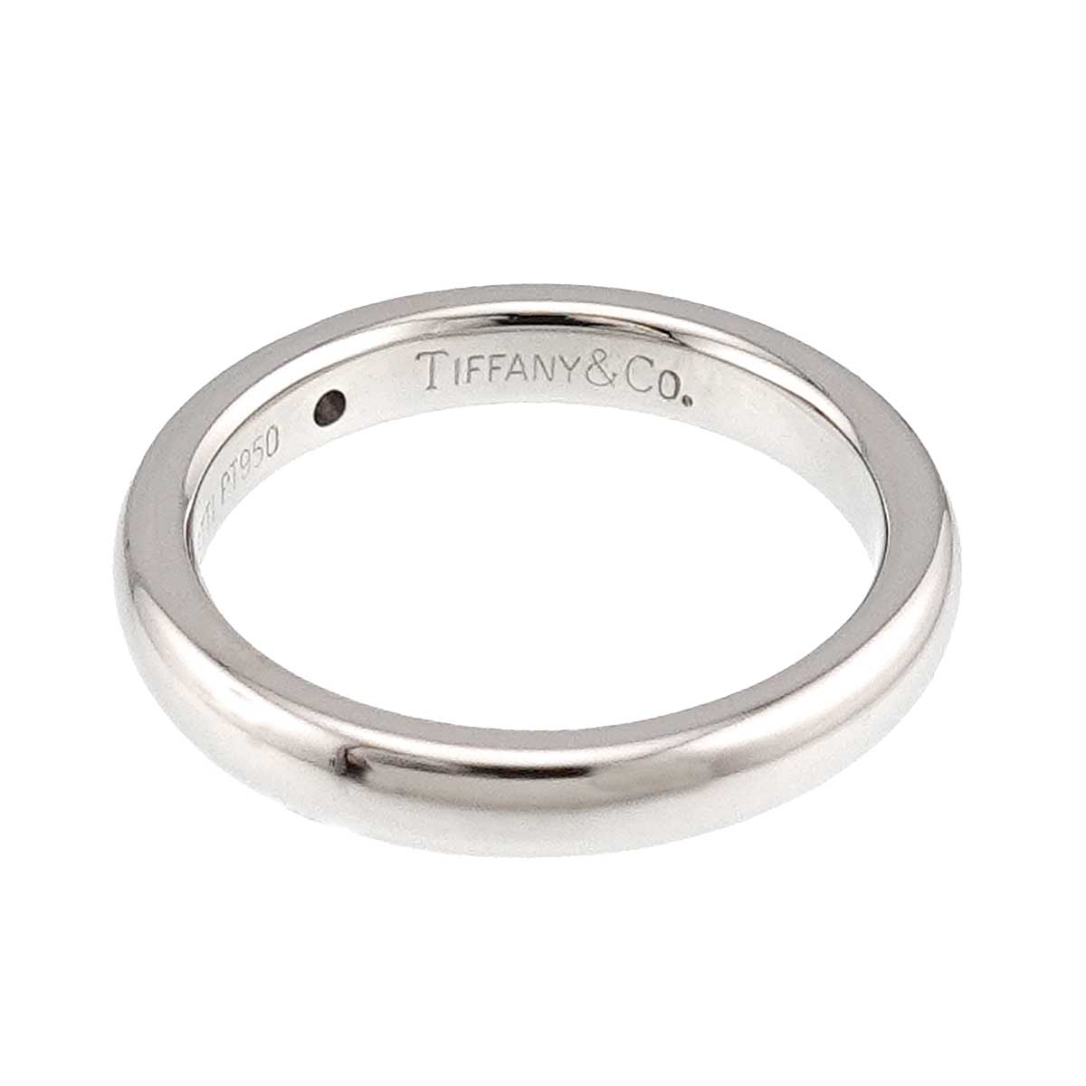 Stacking Band Ring Diamond 1P Platinum Size3.25(US)