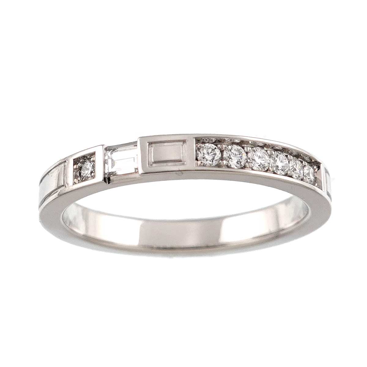 Traffic Diamond Ring Pt Platinum size8-8.25(US)
