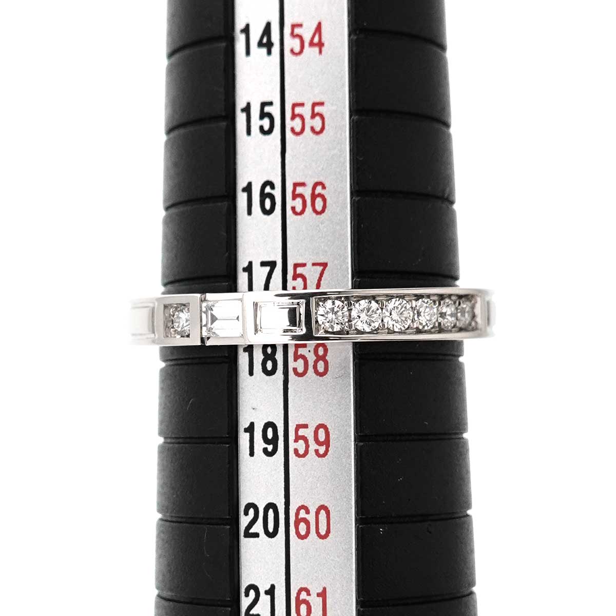 Traffic Diamond Ring Pt Platinum size8-8.25(US)