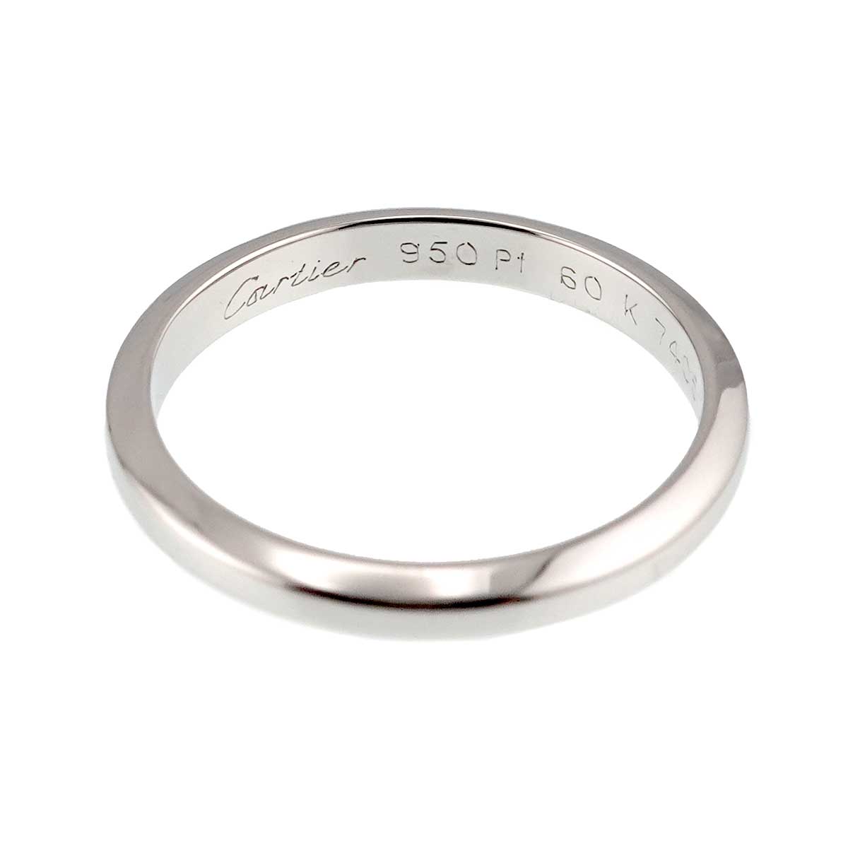 Declaration Ring Pt Platinum size60 9(US)