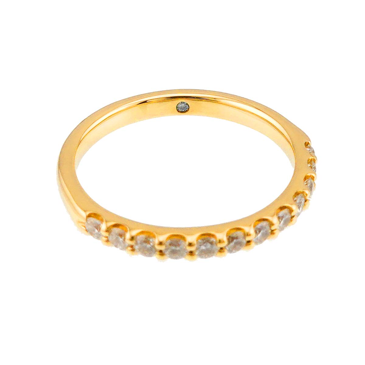 Diamond 0.30ct Ring 18K YG 750 size5.25(US)