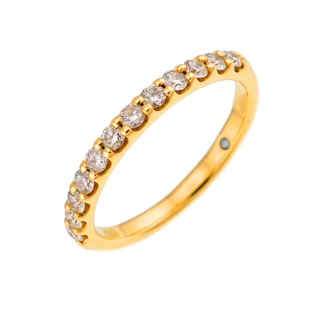 Diamond 0.30ct Ring 18K YG 750 size5.25(US)