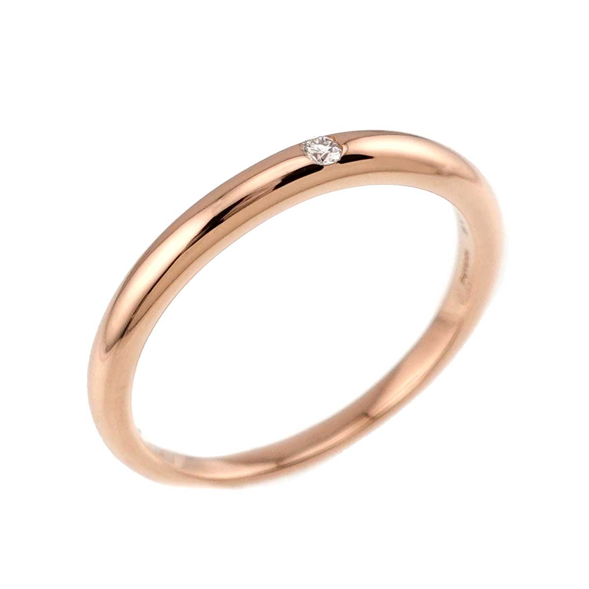 Fedi Diamond Ring 18K Pink Gold 750 Size6.25-6.5(US)
