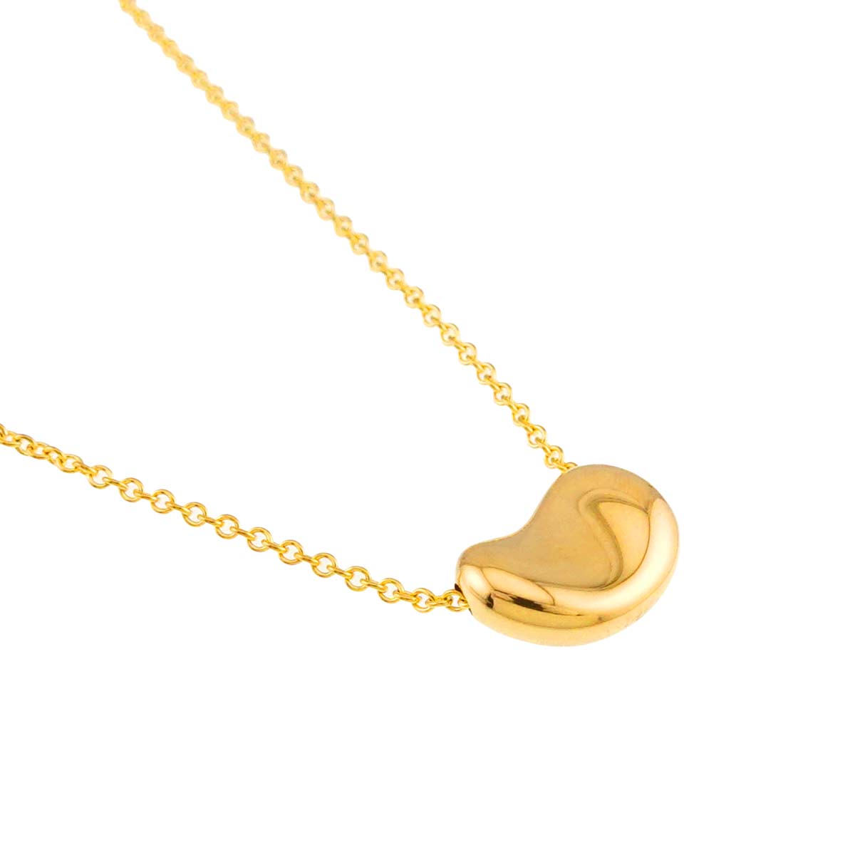 Bean Necklace 18K Yellow Gold 750