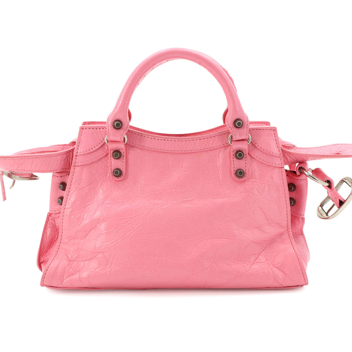Neo Cagole XS Hand Shoulder Bag Leather PInk 700940