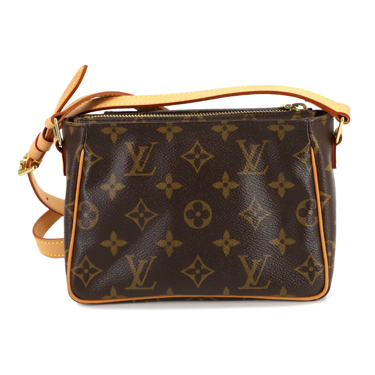 Monogram Viva Cite PM Shoulder Bag Brown M51165 Purse