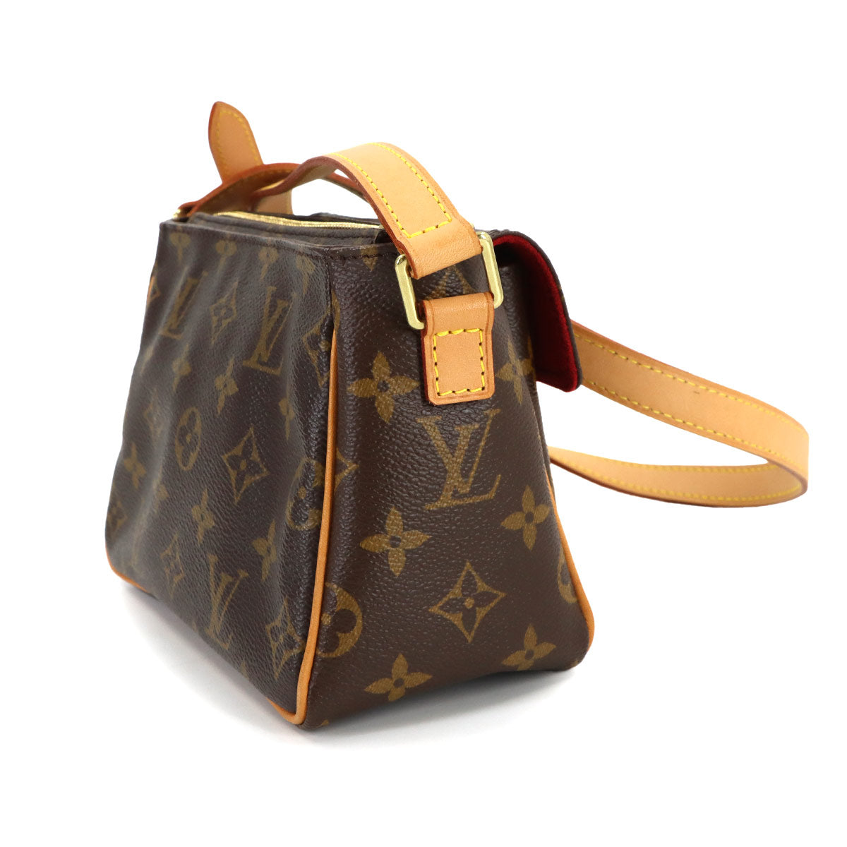 Monogram Viva Cite PM Shoulder Bag Brown M51165 Purse