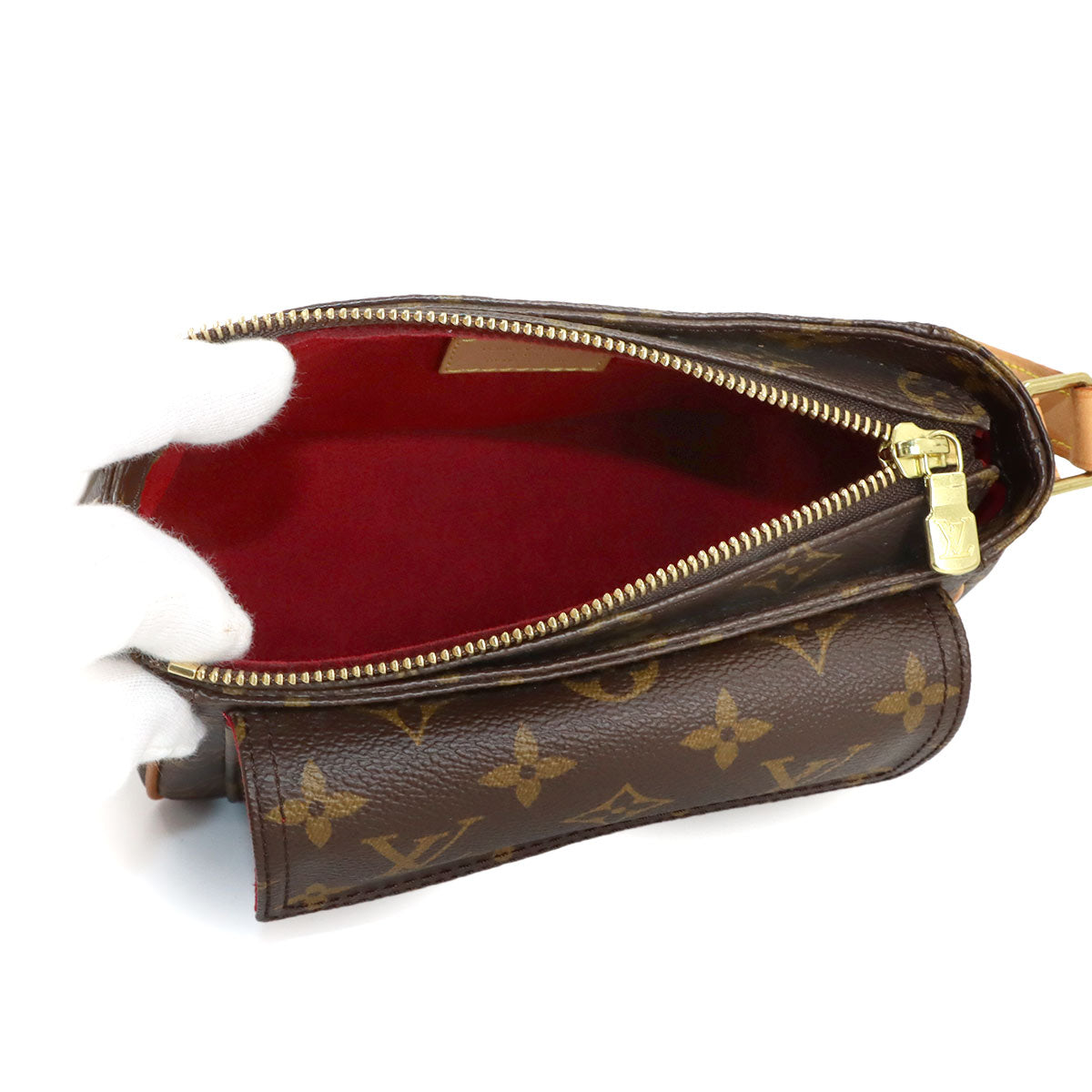 Monogram Viva Cite PM Shoulder Bag Brown M51165 Purse
