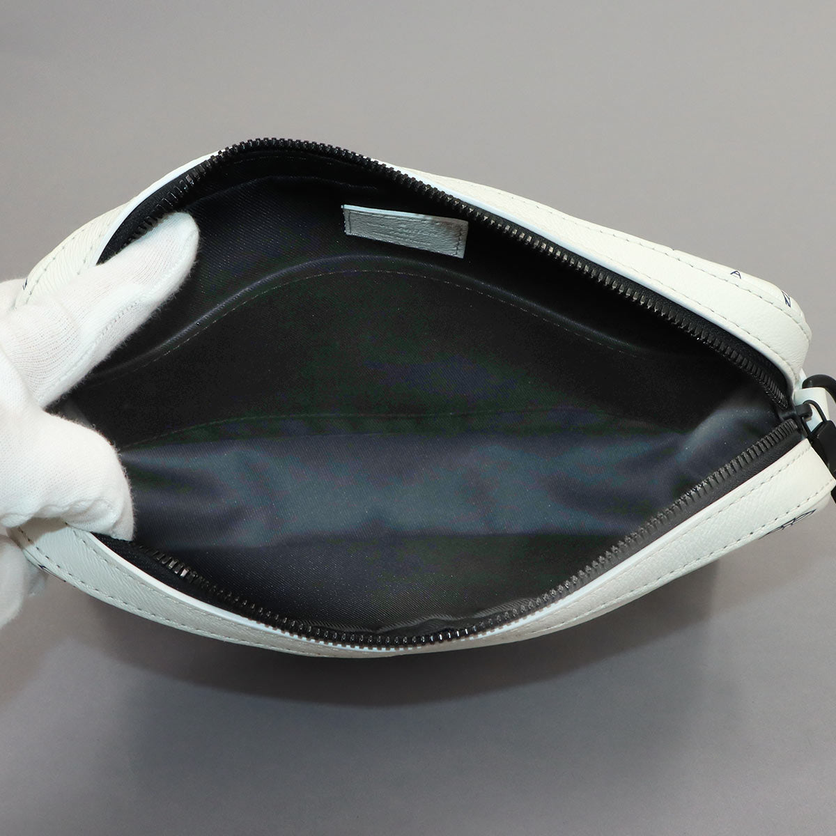 Monogram Shadow Trio Messenger Shoulder Bag White M24754