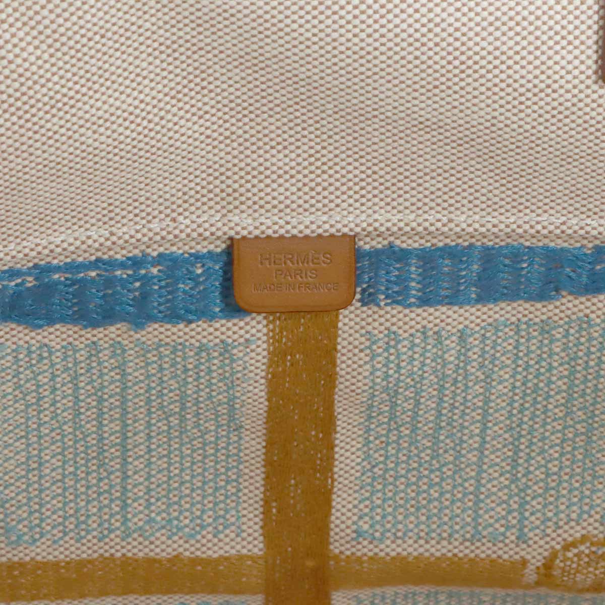 Steeple 31 Large Tote Bag Toile H Barenia Straw Ecru Natural