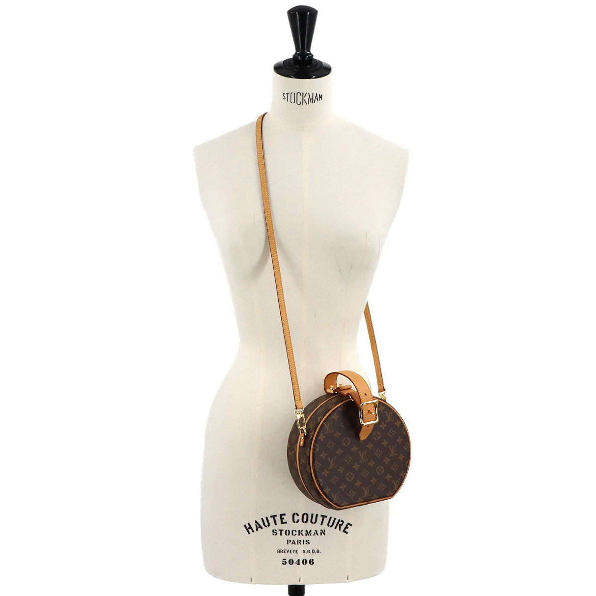 Monogram Petite Boite Chapeau Hand Shoulder Bag M43514