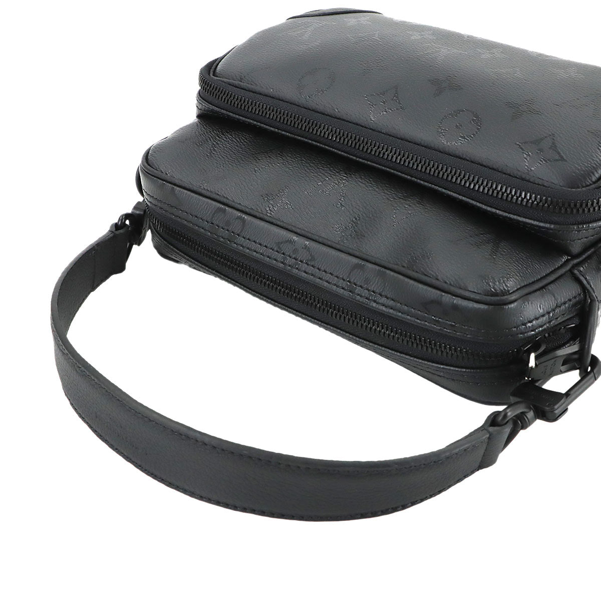 Monogram Midnight Nile Hand Shoulder Bag Black M26783