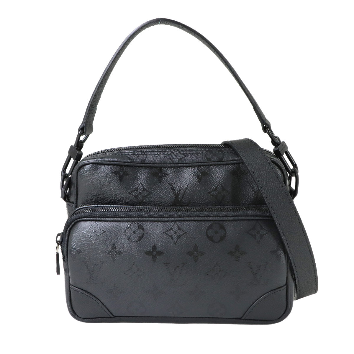 Monogram Midnight Nile Hand Shoulder Bag Black M26783