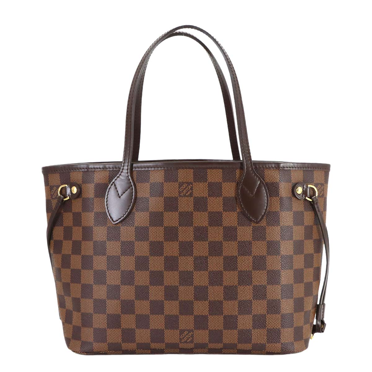 Damier Neverfull PM Tote Bag Ebene N51109 Purse