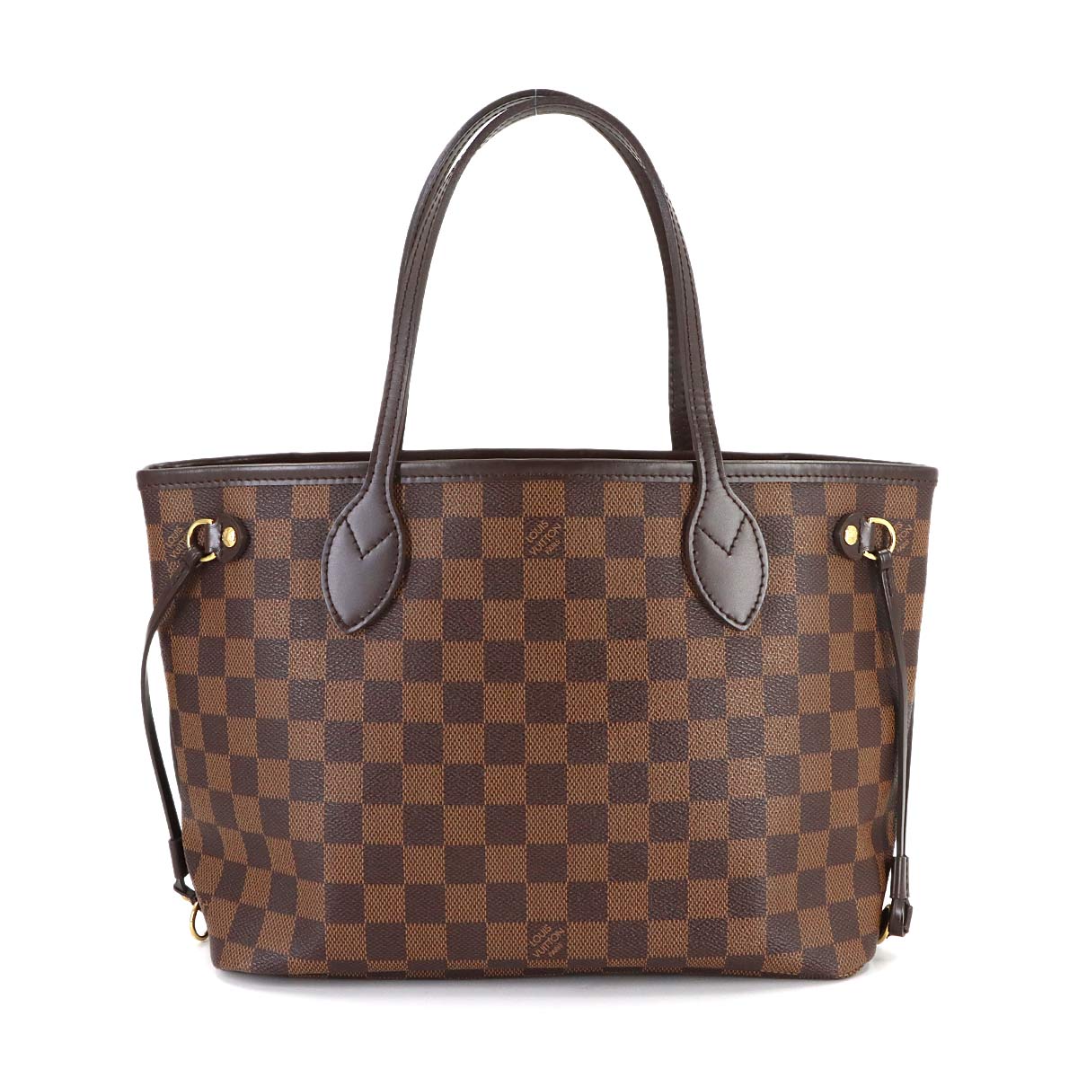 Damier Neverfull PM Tote Bag Ebene N51109 Purse