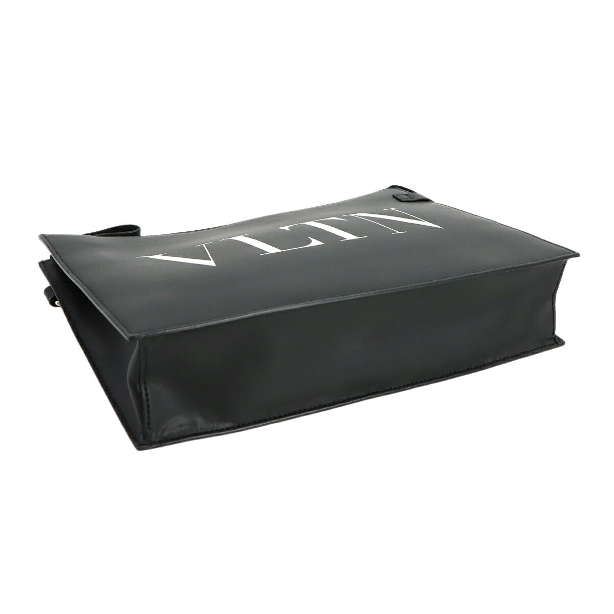 VLTN Clutch Bag Leather Black Purse