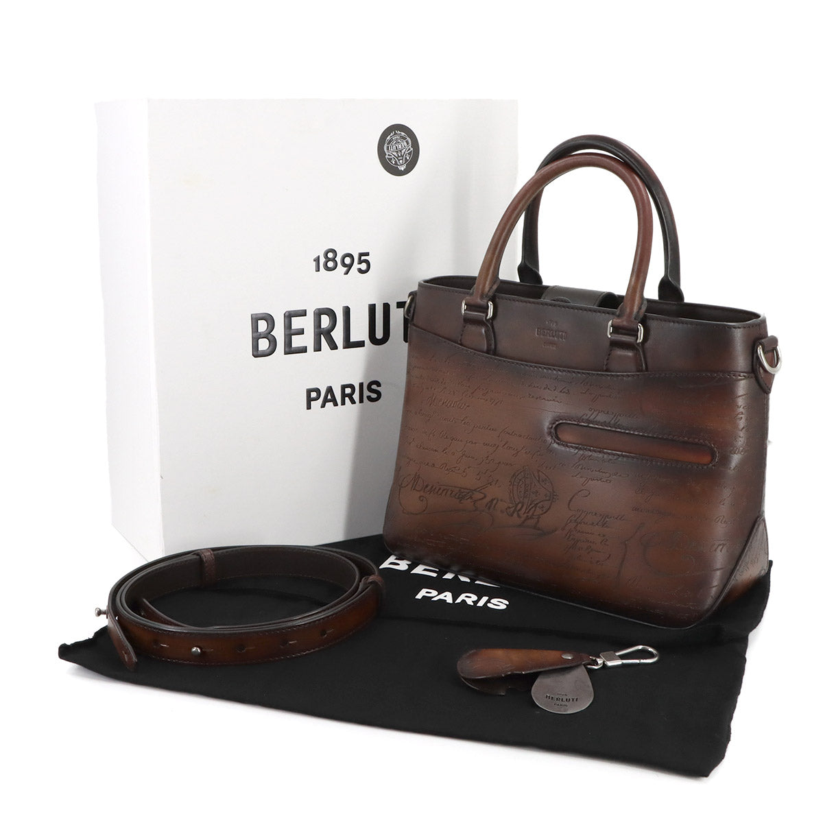 Calligraphy Toujours XS Gradient 2way Tote Bag Venezia Leather