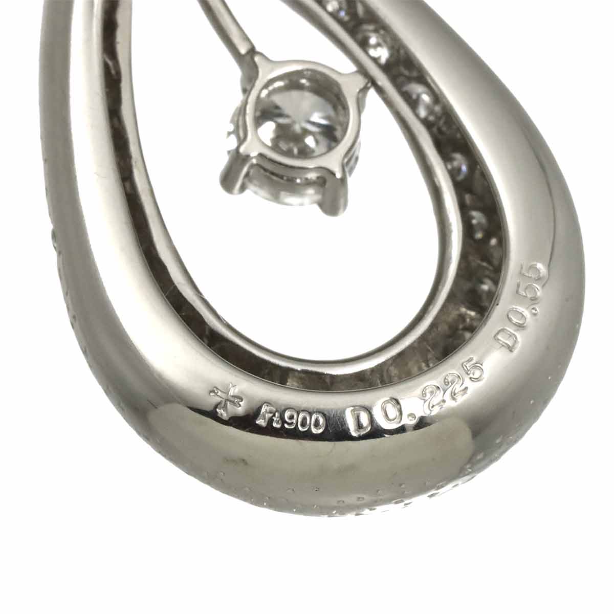 Diamond 0.55ct/0.225ct Necklace Platinum
