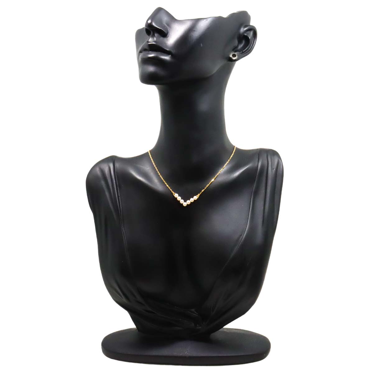 Baby pearl 3.6-3.4mm Necklace 18K YG 750