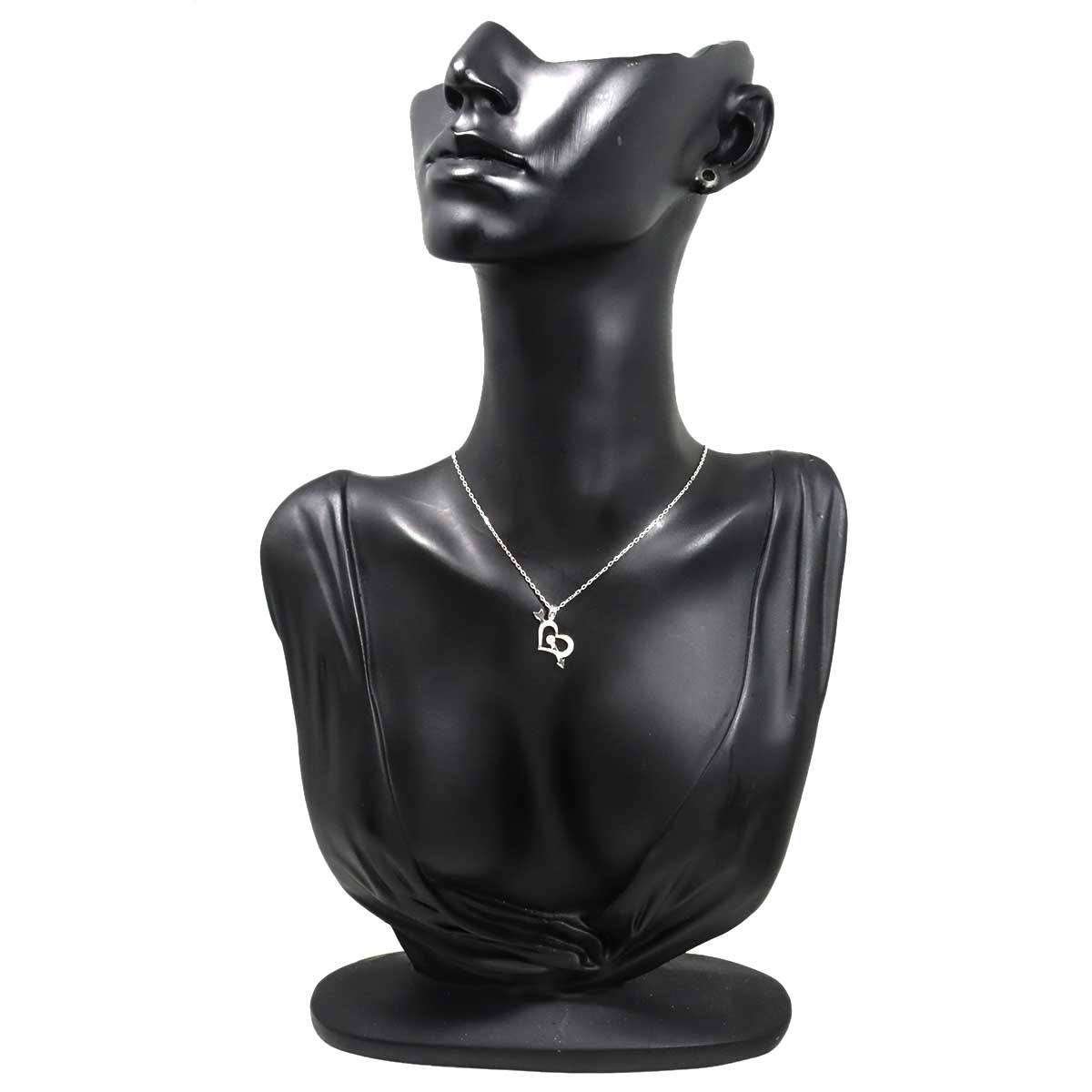 Diamond Necklace 18K WG 750
