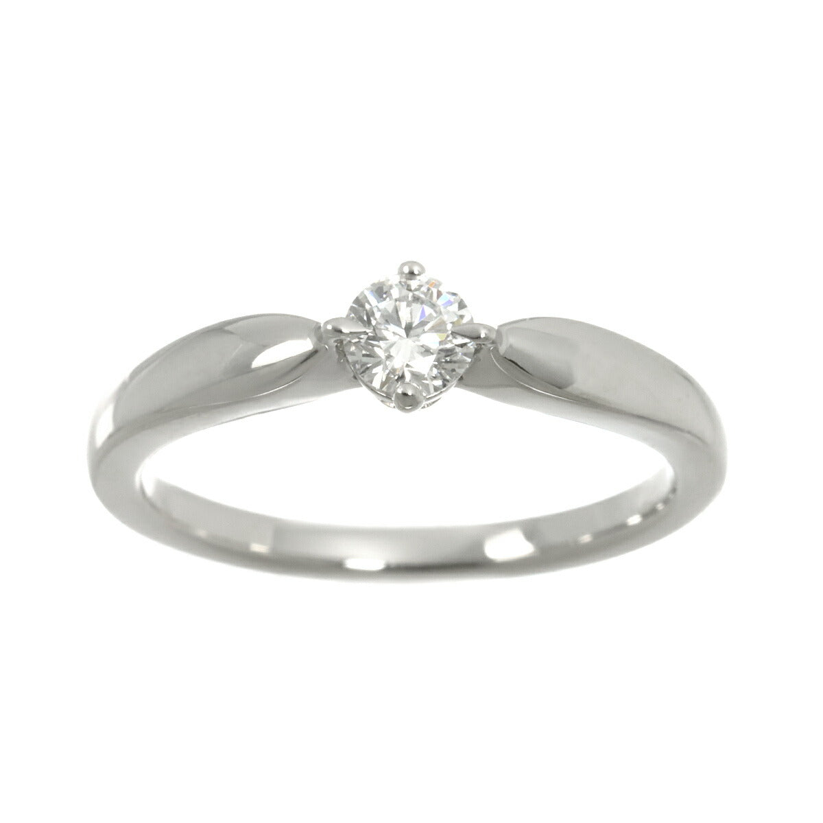 Diamond 0.30ct G/VS2/VG Ring Platinum size7.25(US)