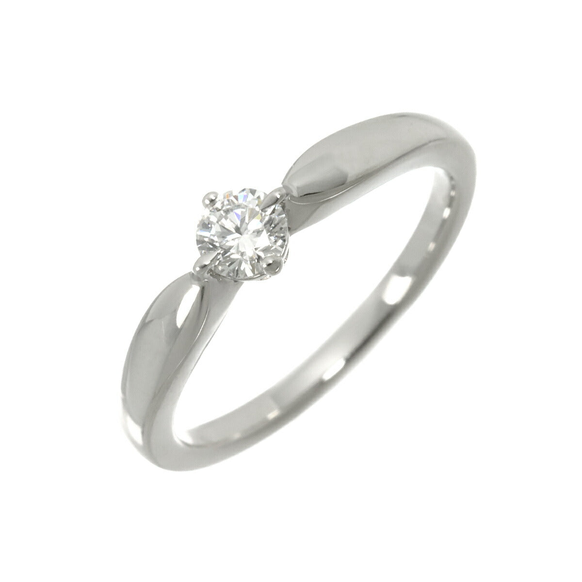 Diamond 0.30ct G/VS2/VG Ring Platinum size7.25(US)