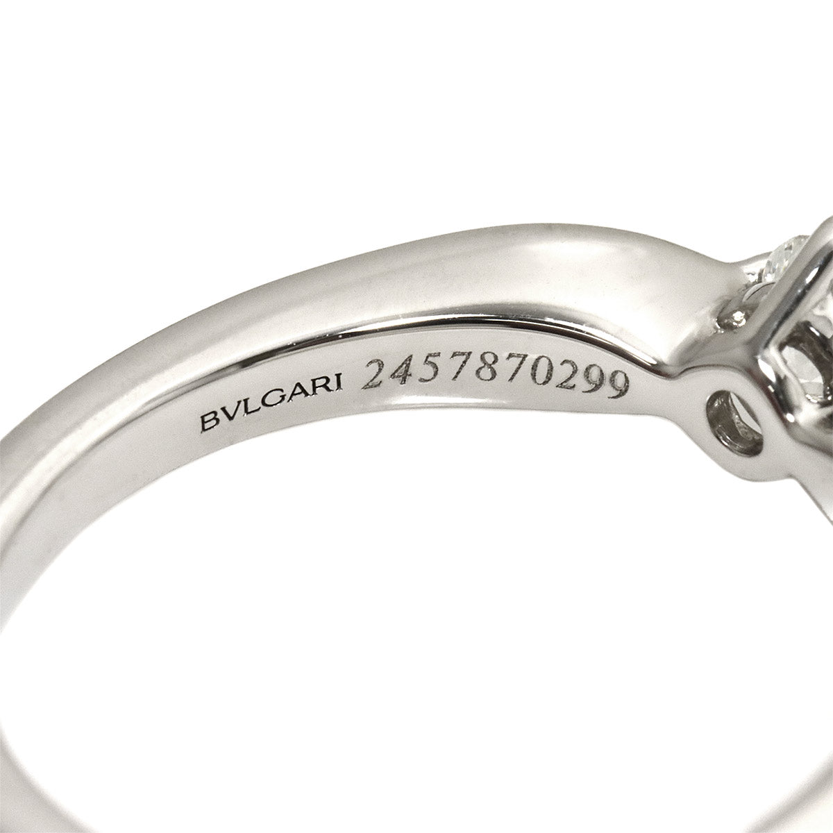 Diamond 0.24ct F/VS1/VG Ring Platinum size4.75-5(US)