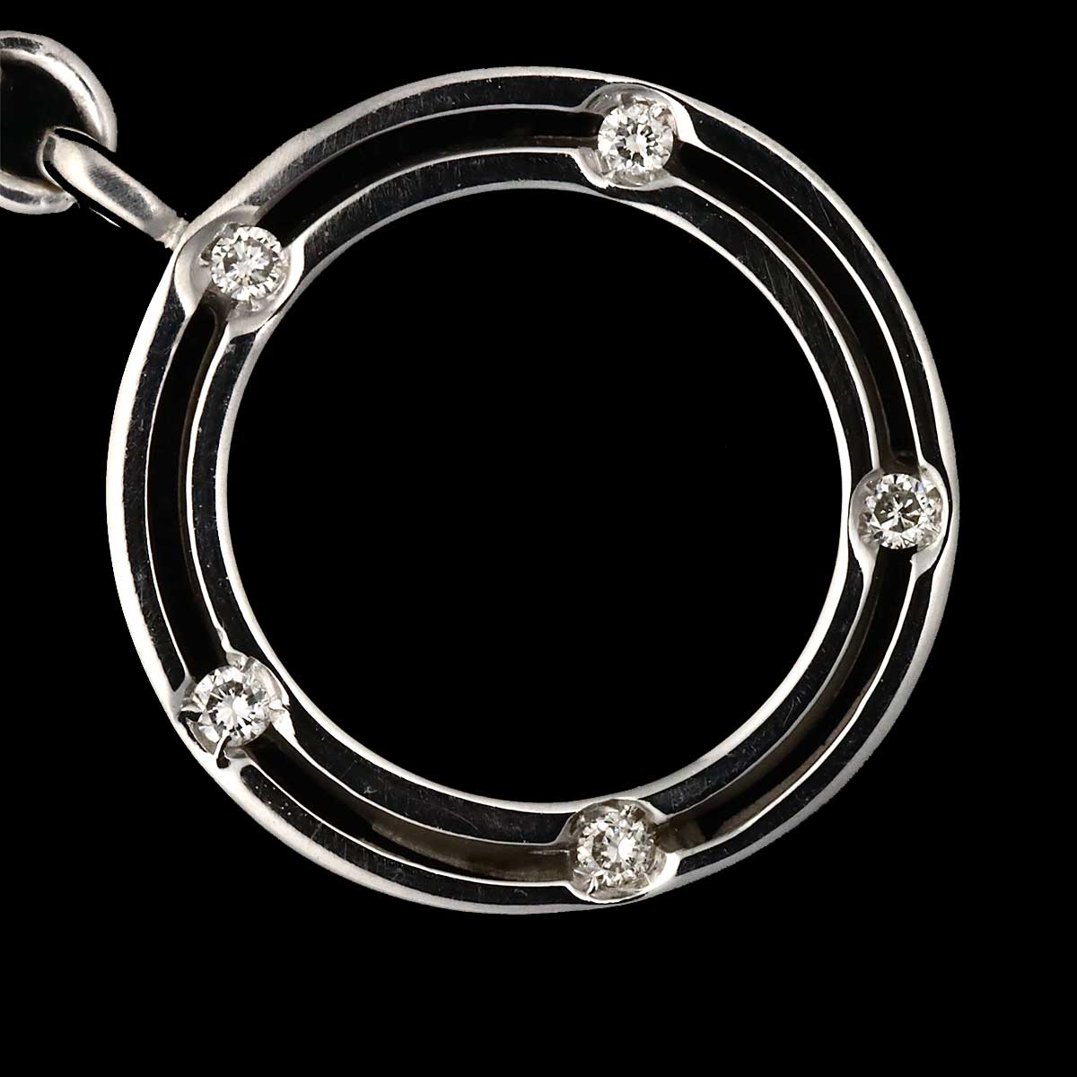 D-SIDE Diamond Bracelet 18K WG 750