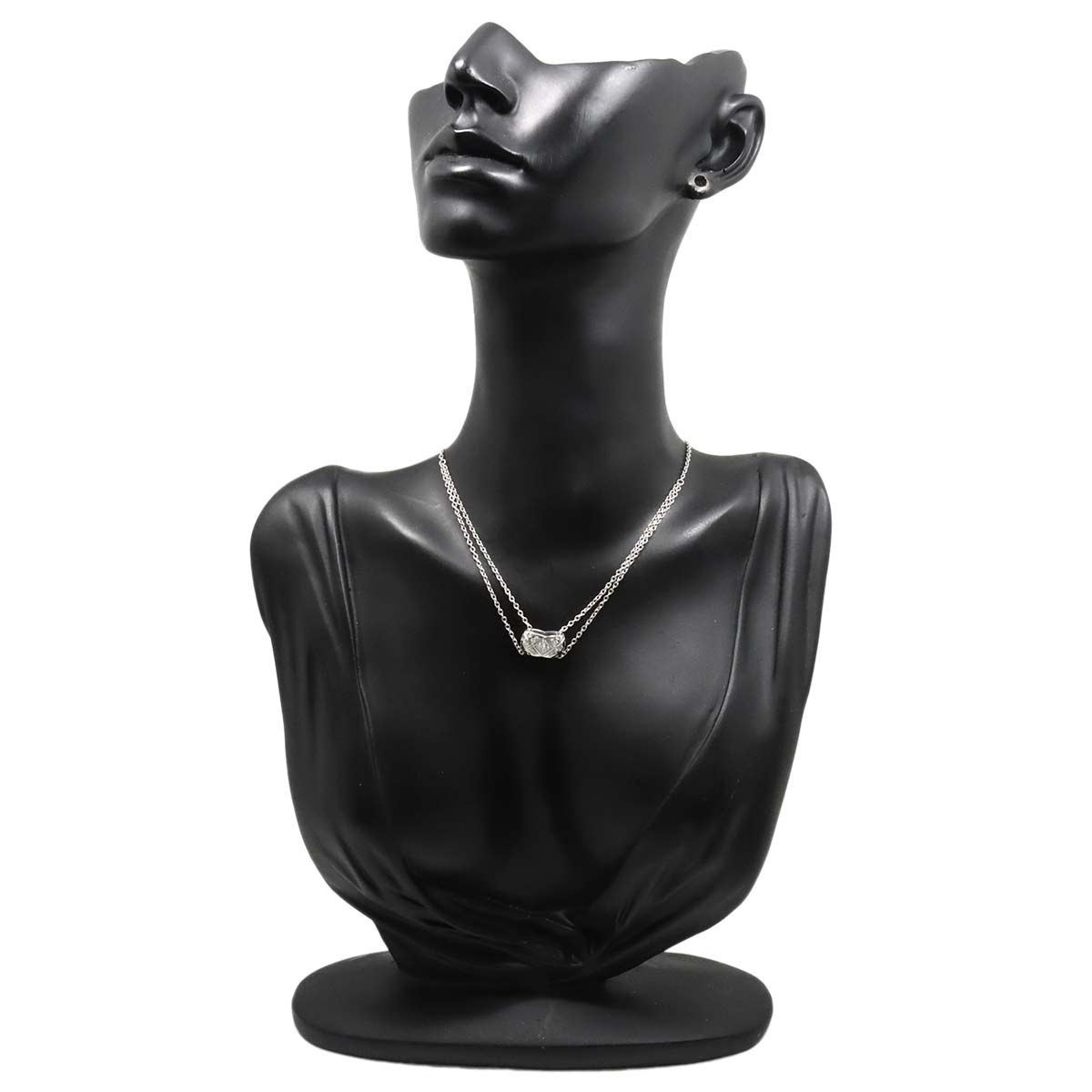 Coco Crush Diamond Necklace 18K White Gold 750