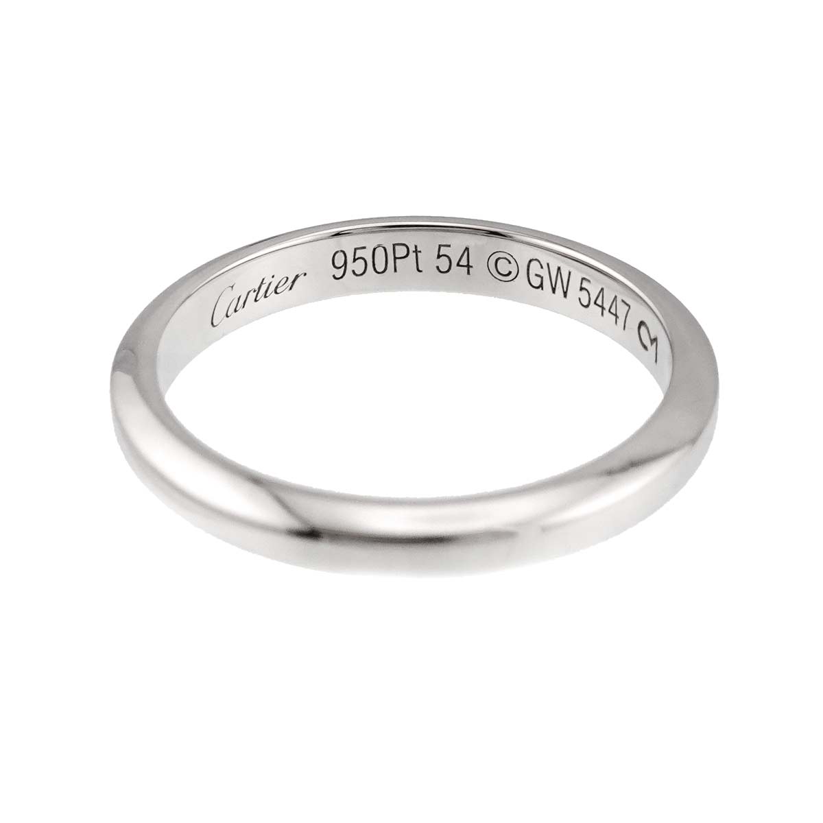 Declaration Ring Pt Platinum size54 6.75(US)