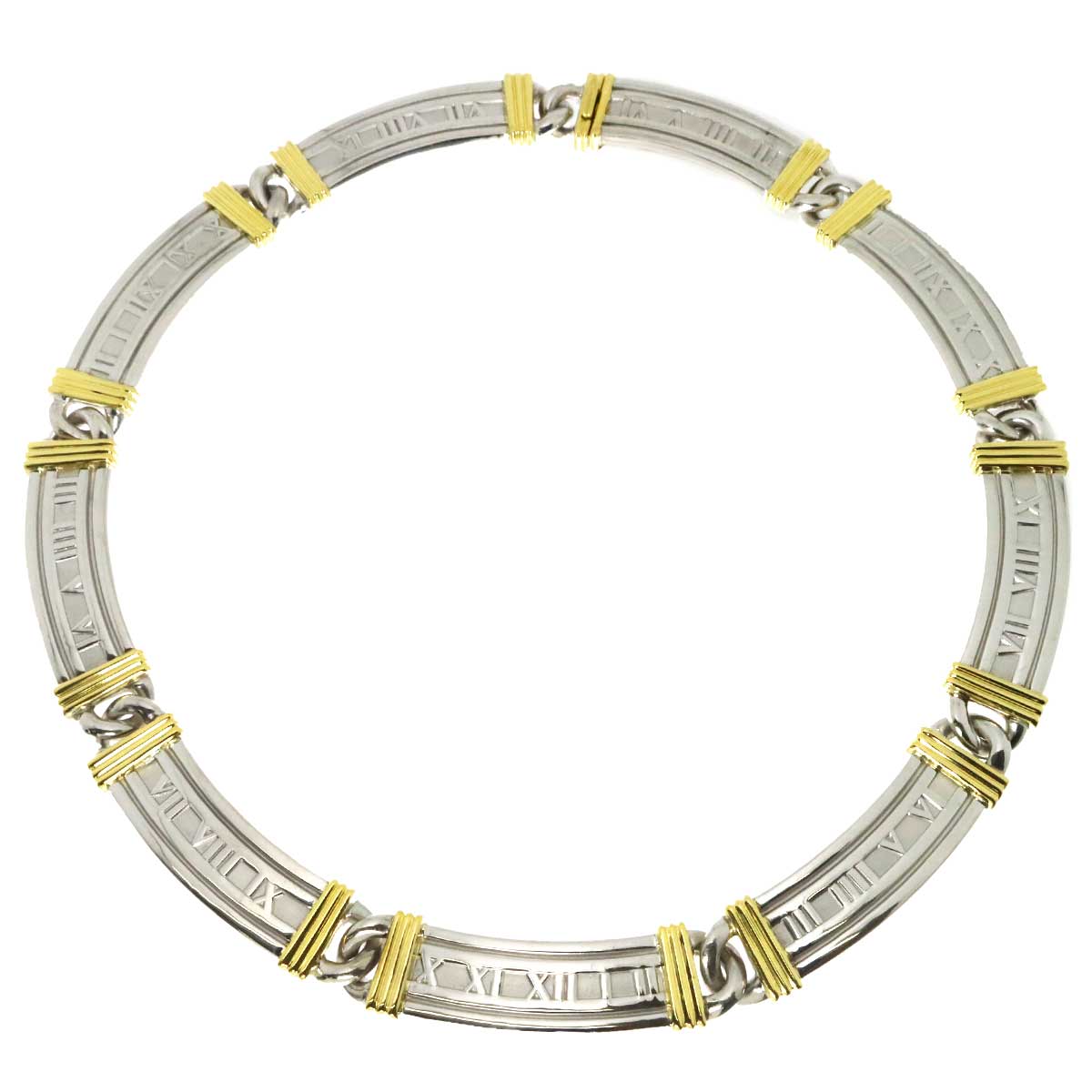 Atlas Necklace SV Silver 925 18K YG 750