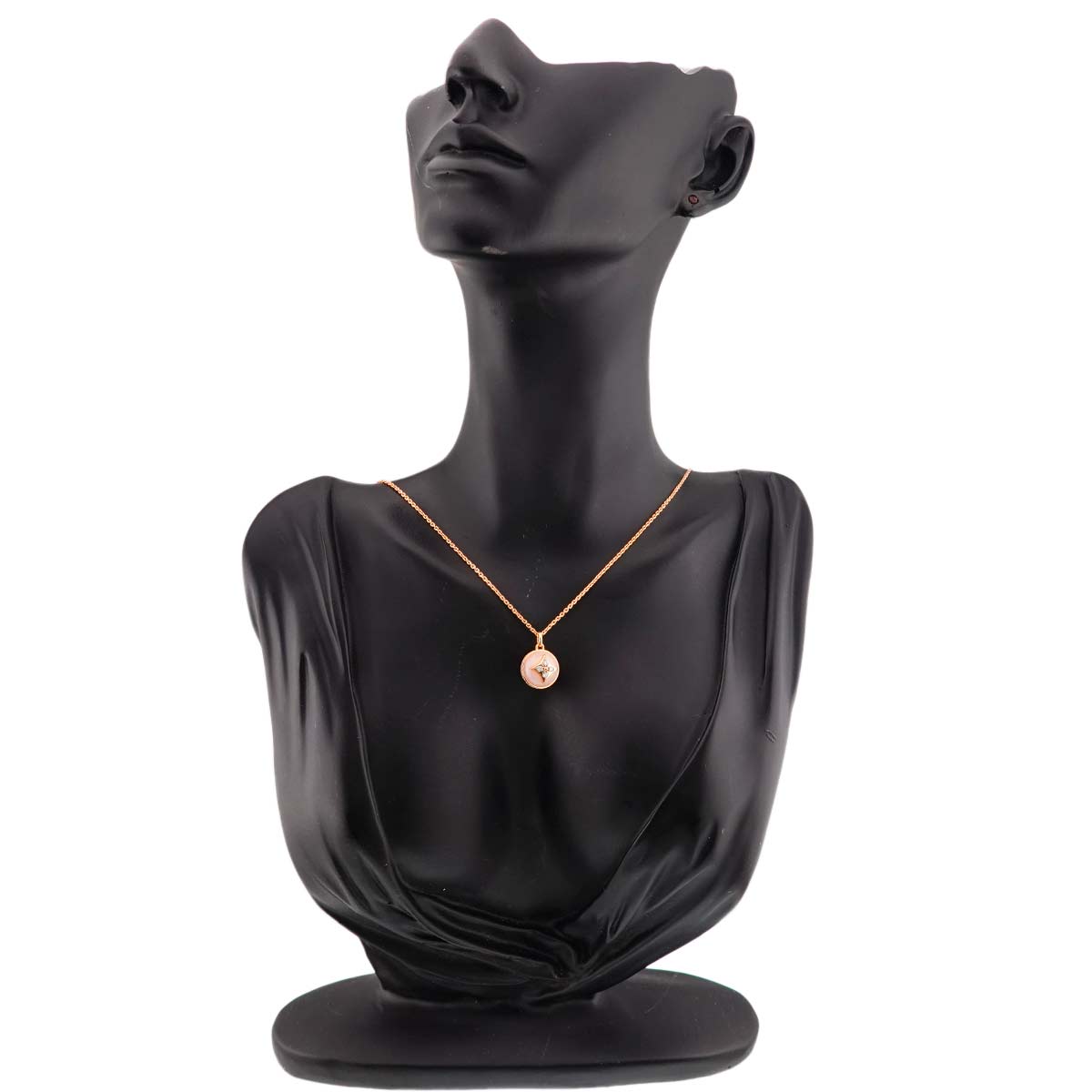 Blossom Opal Diamond Necklace 18K PG Pink Gold 750