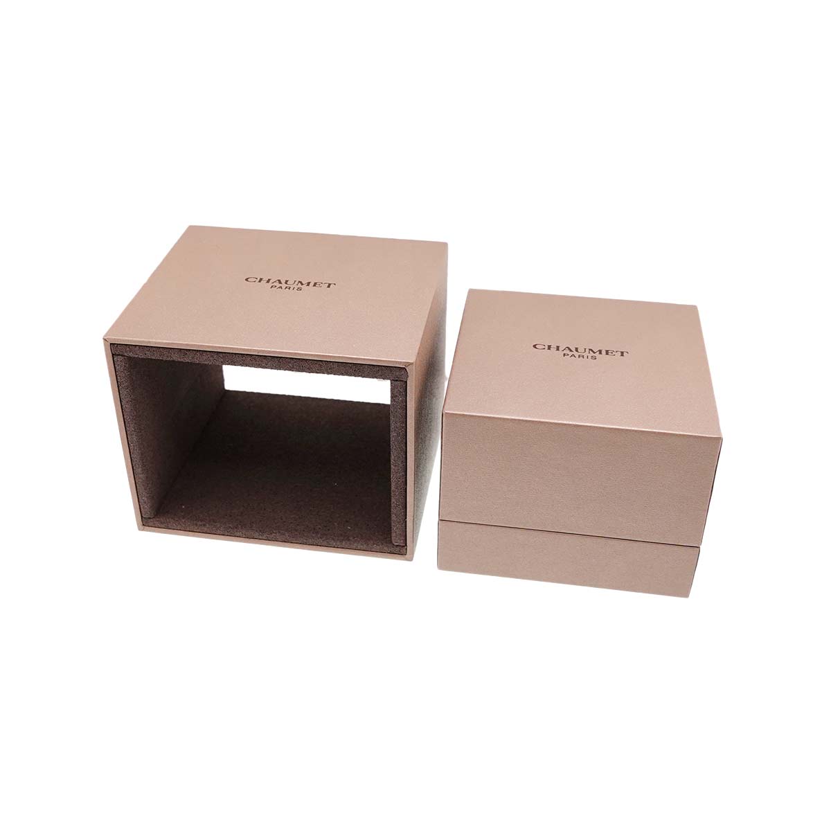 Jeux de Liens Mini Diamond Earrings Pierced 18K PG 750